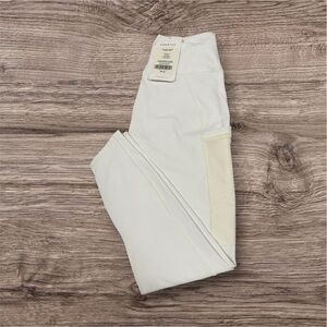 Fabletics High-Waisted Mila Capri in White
